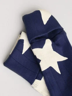 Next Navy Star Sleepsuits 3 Pack (0mths-2yrs)^BOY Nightwear|Nightwear