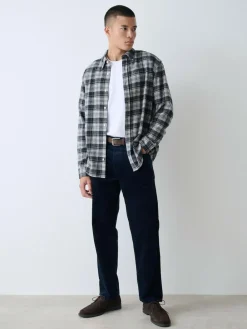 Next Straight Fit Belted Corduroy Trousers^ Pants & Chinos