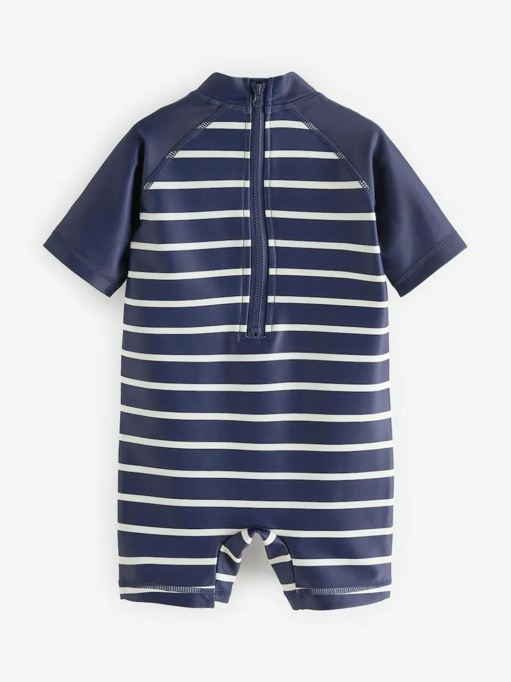 Next Sunsafe All-In-One Swimsuit (3mths-7yrs) Navy Stripe