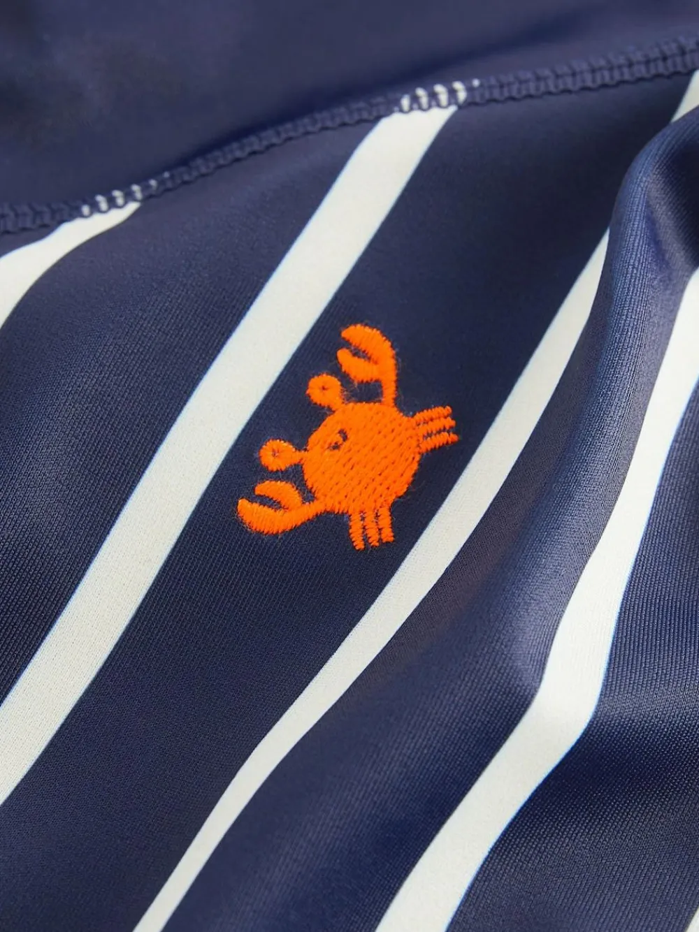 Next Sunsafe All-In-One Swimsuit (3mths-7yrs) Navy Stripe