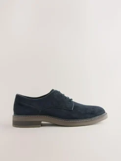 Best Next Suedette Derby Shoes Navy