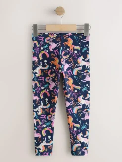 Discount Next Navy Unicorn Leggings (3-16yrs)