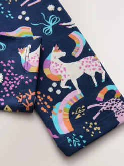 Discount Next Navy Unicorn Leggings (3-16yrs)