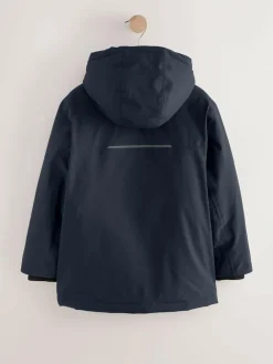 Next Waterproof Parka Coat (3-17yrs) Navy