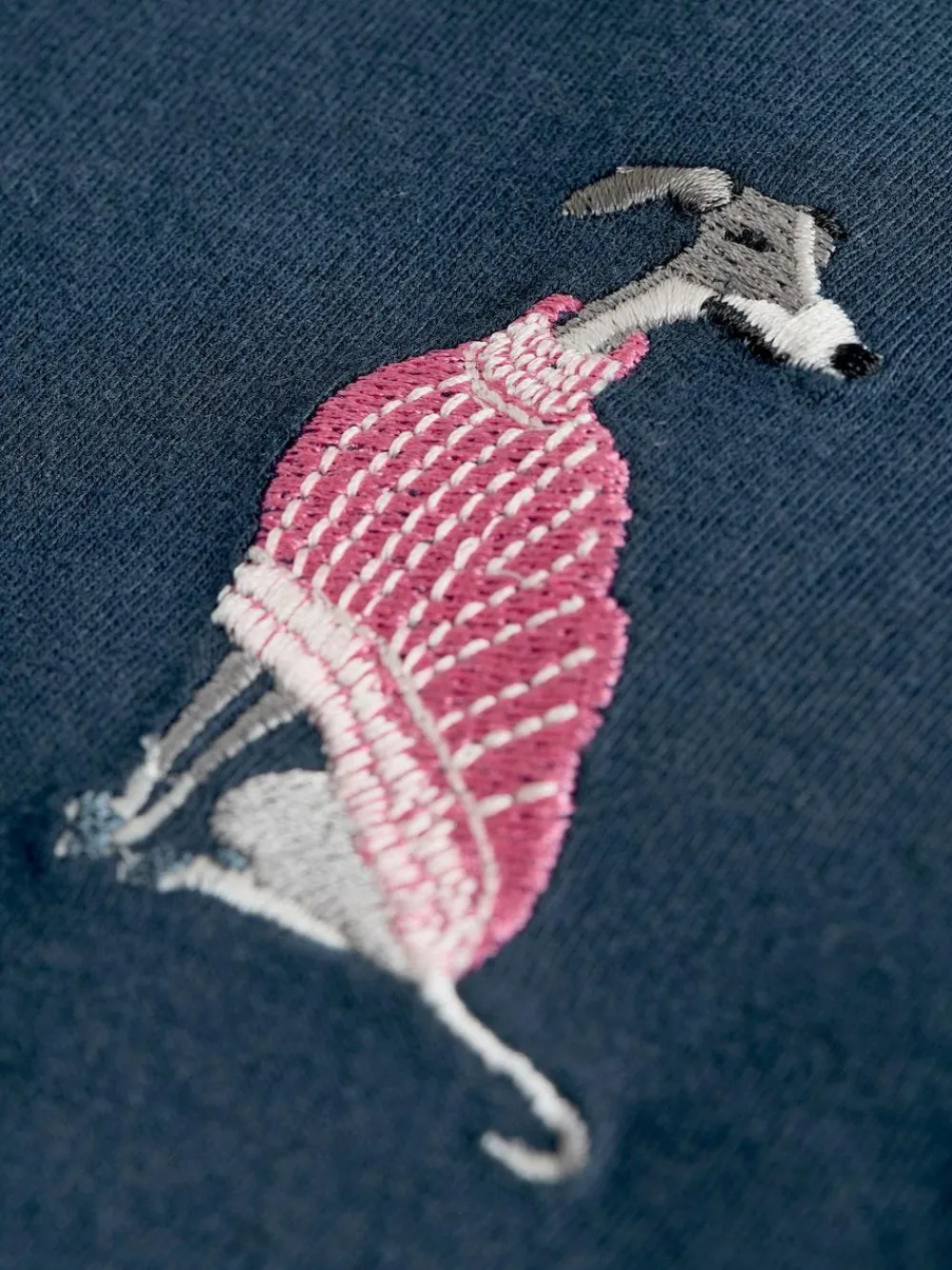 Online Next Navy Whippet Jersey Short Sleeve Pyjamas