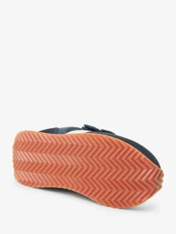 Outlet Next Navy Wide Fit (G) Double Strap Trainers