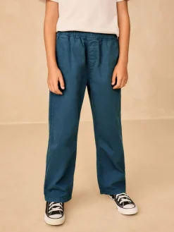 Next Wide Fit Pull On Twill Jeans (3-16yrs)^BOY Jeans|Jeans