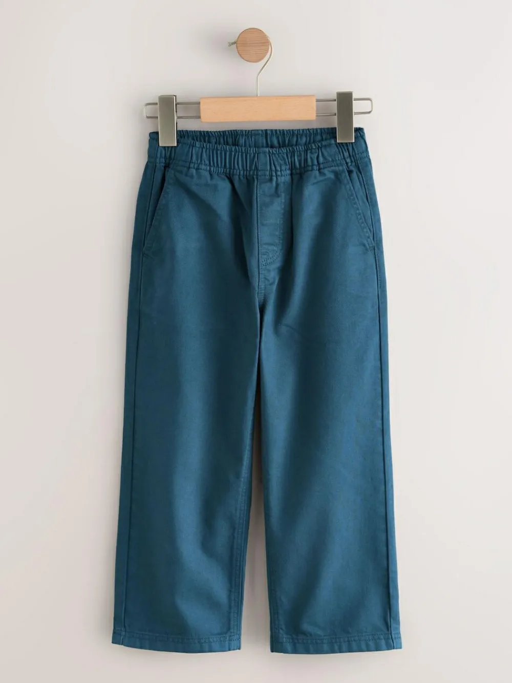 Next Wide Fit Pull On Twill Jeans (3-16yrs)^BOY Jeans|Jeans