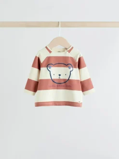 Next Navy/Brown Bear Tops and Leggings 6 Piece Baby Set (0mths-3yrs)^BOY Cosy Club|Baby Winter Clothing