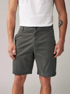 Next Loose Fit Stretch Chino Shorts 2 Pack^ Shorts