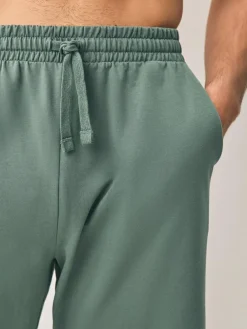 Clearance Next Loopback Soft Touch Shorts 3 Pack Navy/Green/Ice Grey