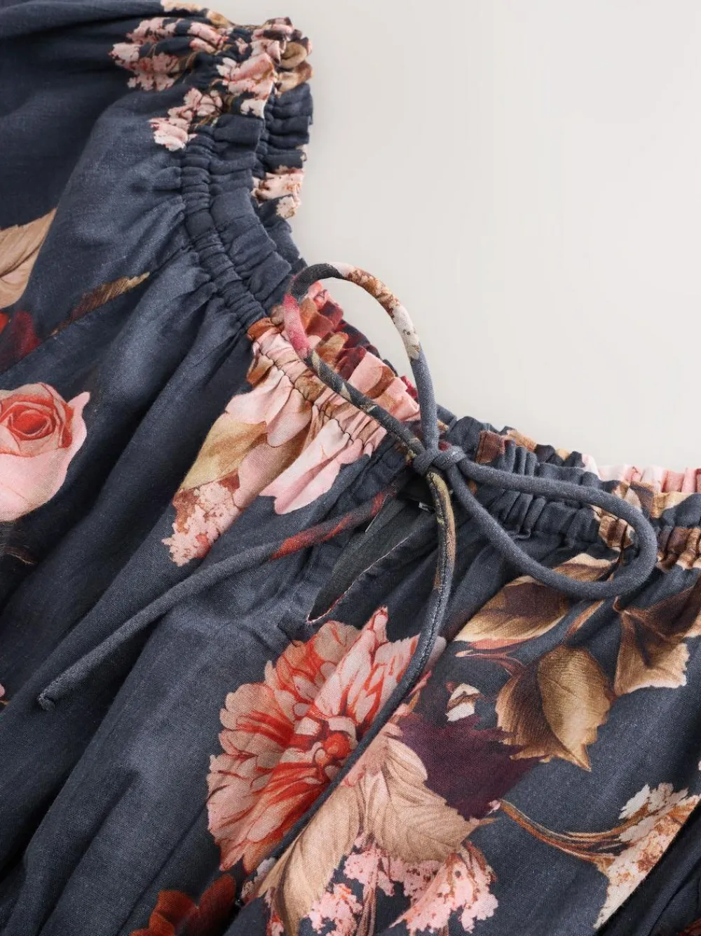 Sale Next Off the Shoulder Jumpsuit Navy/Pink