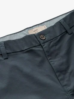 Outlet Next Slim Fit Stretch Chino Shorts 2 Pack Navy/Stone