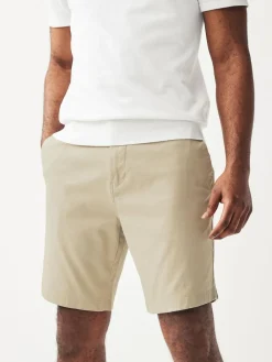 Outlet Next Slim Fit Stretch Chino Shorts 2 Pack Navy/Stone