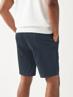 Outlet Next Slim Fit Stretch Chino Shorts 2 Pack Navy/Stone