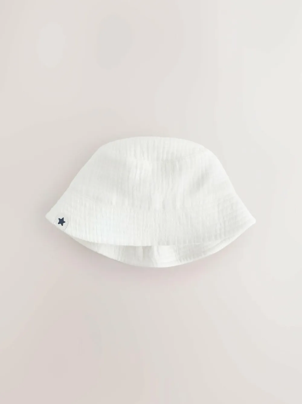 Online Next Navy/White 2 Pack Baby Bucket Hat (0mths-2yrs)