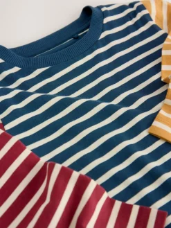 Next 100% Cotton Long Sleeve Stripe T-Shirt (3mths-7yrs)^BOY Tops|T-Shirts