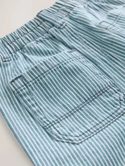 Next Navy/White Wide Leg Jeans (3mths-7yrs)