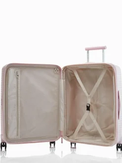 Best Nere BONDI 66CM Medium Suitcase Pink