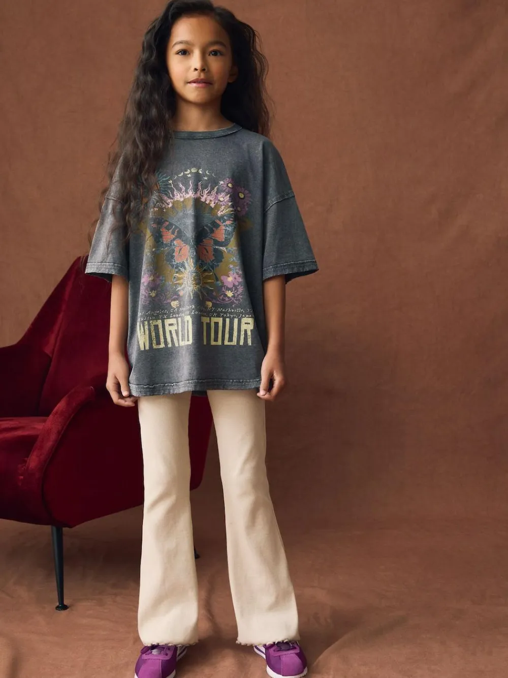 Next Neutral 1 Pack Rib Flare Leggings (3-16yrs)^ Pants & Leggings|Pants & Leggings