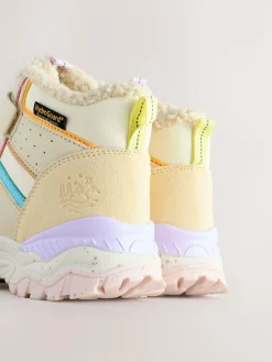 Online Next Neutral / Pastel Waterproof Walking Boots