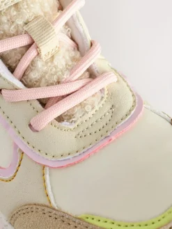 Online Next Neutral / Pastel Waterproof Walking Boots