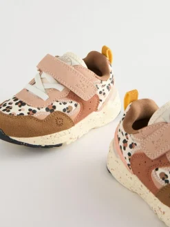 Next Wide Fit (G) Elastic Lace Touch Fasten Trainers^ Sneakers|Sneakers