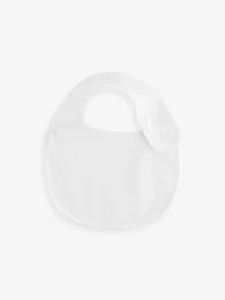 Next Neutral Baby 100% Cotton Bibs 5 Pack