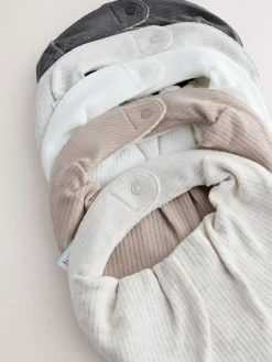 Sale Next Neutral Baby Bibs 5 Pack