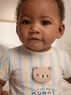 Next Baby Jersey Romper^ Rompers & Overalls