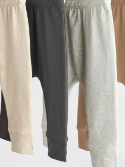 Next Neutral Baby Leggings 4 Pack (0mths-2yrs)^BOY Unisex|Pants & Leggings