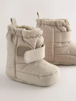 Next Baby Touch Fastening Snow Boots (0-2mths)^BOY Boots|Boots
