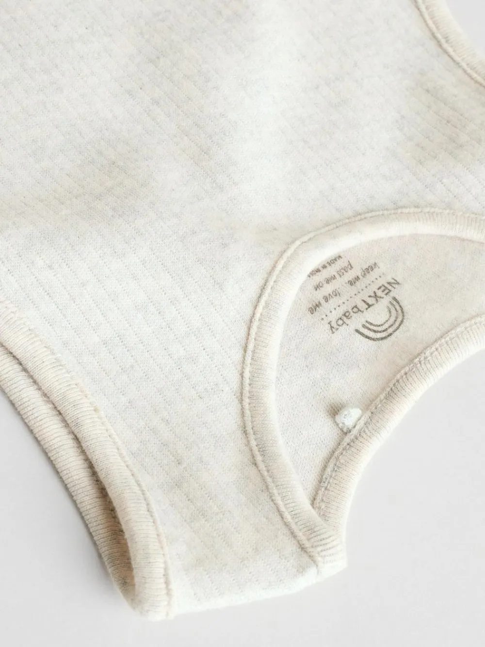 Next Neutral Baby Vest Bodysuits 5 Pack^BOY Unisex|Bodysuits & Vests