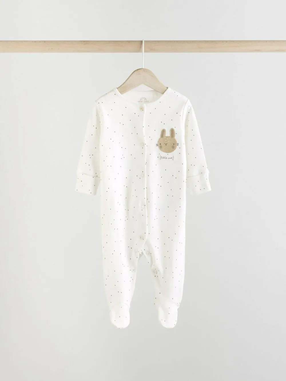 Next Neutral Bear Character Sleepsuits 5 Pack (0mths-2yrs)^BOY Nightwear|Nightwear