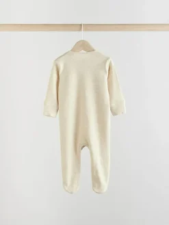 Next Neutral Bear Character Sleepsuits 5 Pack (0mths-2yrs)^BOY Nightwear|Nightwear