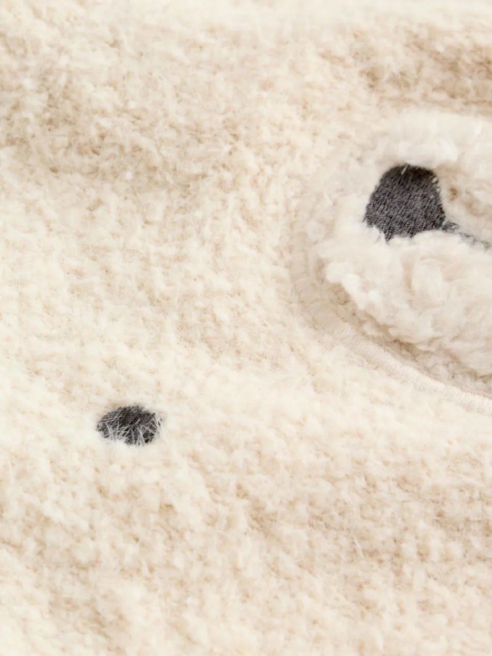 Sale Next Neutral Bear Knitted Top and Leggings Set (0mths-2yrs)