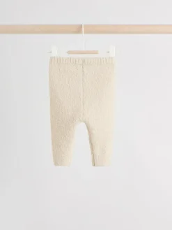 Sale Next Neutral Bear Knitted Top and Leggings Set (0mths-2yrs)