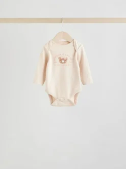 Next Long Sleeve Baby Bodysuits 5 Pack^ Baby Girls|Baby Girls