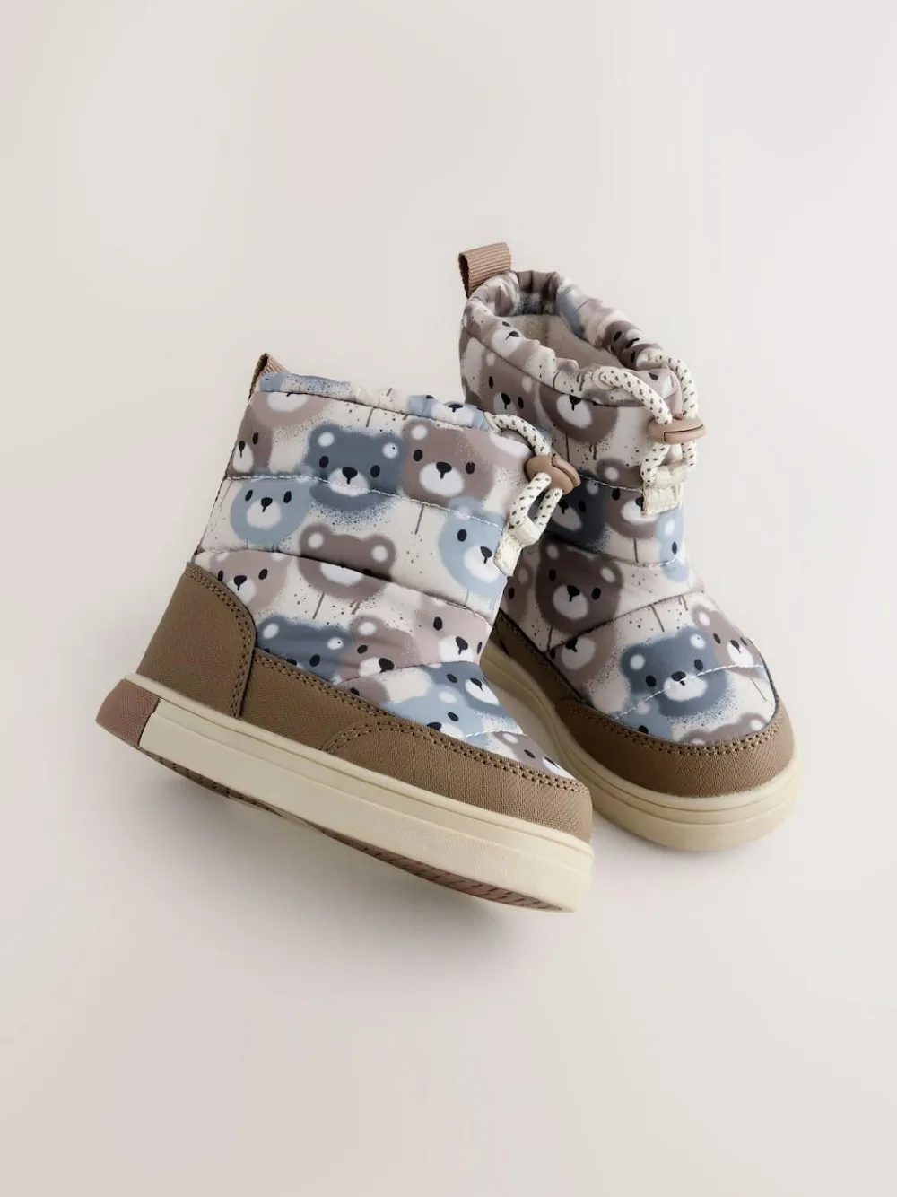 Hot Next Neutral Bear Thermal Thinsulate™ Lined Quilted Water Resistant Boots