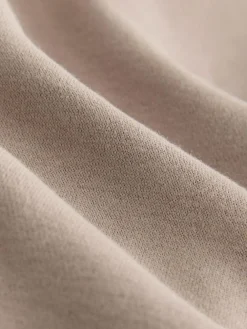 Next Neutral Brown Active Longline Overhead Seam Detail Supersoft Hoodie with Pockets^Women Hoodies & Sweatshirts|Sportswear