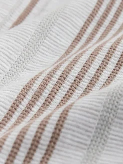 Next Regular Fit Stripe Short Sleeve Jersey Shirt^ Shirts