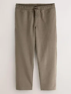 Next Textured Twill Straight Leg Joggers^ Joggers|Joggers
