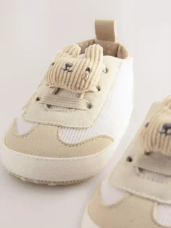 Online Next Neutral Bunny Baby Trainers (0-24mths)