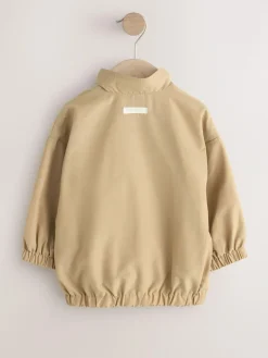 Next Neutral Collared Coach Jacket (3mths-7yrs)^BOY Coats, Jackets & Pramsuits|Coats, Jackets & Pramsuits