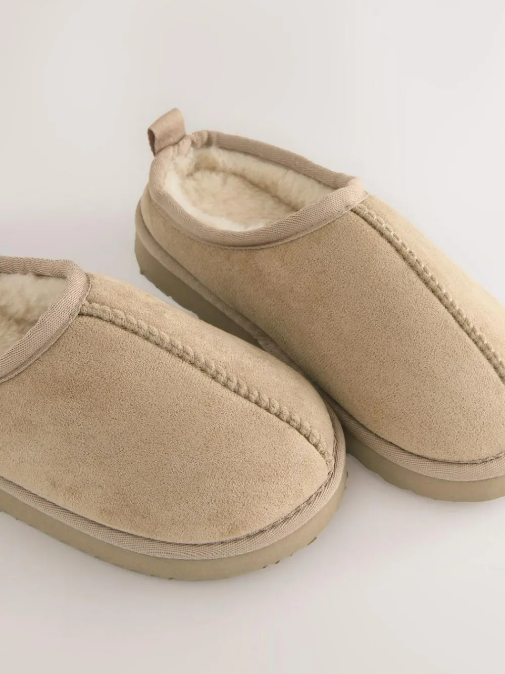 Next Neutral Cosy Mule Slippers^BOY Nightwear