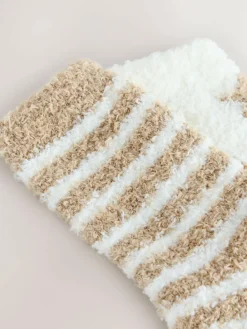 Hot Next Neutral Cosy Socks 2 Pack