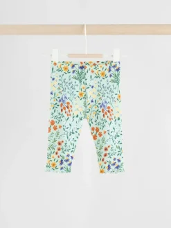 Best Next Neutral Duck/ Sage Ditsy Baby Knitted Jumper and Leggings 2 Piece Set (0mths-3yrs)