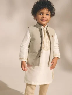 Sale Next Eid Waistcoat (3mths-16yrs) Neutral