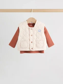 Next Baby Gilet Top and Leggings Set (0mths-2yrs)^BOY Tops|Sets & Outfits