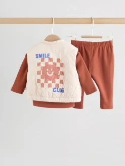 Next Baby Gilet Top and Leggings Set (0mths-2yrs)^BOY Tops|Sets & Outfits